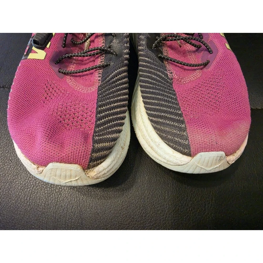 Hoka One One Carbon X 3 Shoes Festival Fuchsia/Black Shoes Women's Size 8.5B